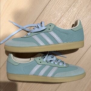 Adidas Samba OG Hazy Green / Sky Tint (JI3179) Men’s 9 Women’s 10